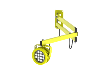 Dock lights for increased safety at the loading bay