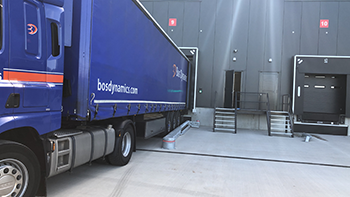 Loading bay solutions for the logistics sector