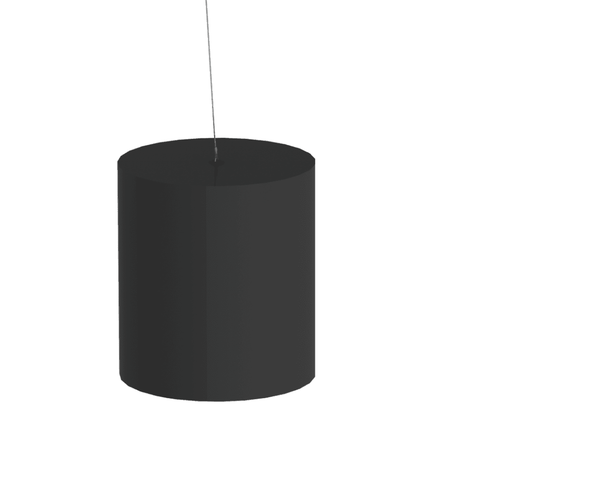 Cylindrical corner seal model