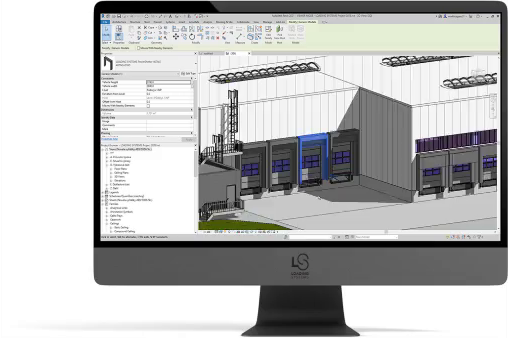 Loading systems BIM-objecten zijn beschikbaar voor Revit