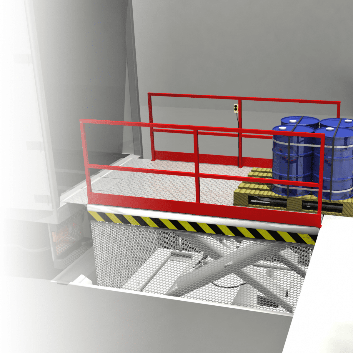 Veilig werken met een heftafel